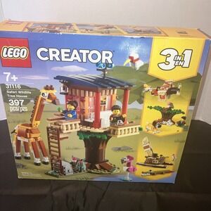 LEGO Creator 3 In 1 Wildlife Safari Treehouse Building Set 31116 Missing Pieces